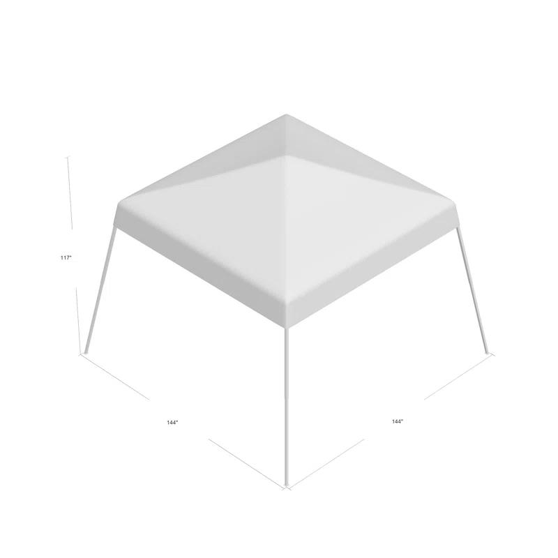 ShelterLogic 12 Ft. W x 12 Ft. D Metal Pop-Up Canopy