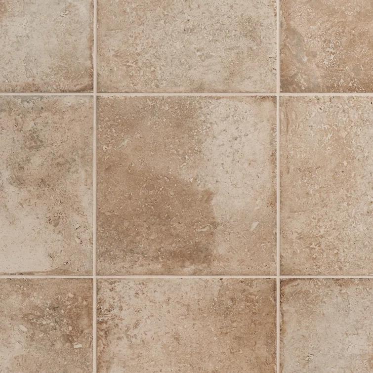 Bond Tile Alcazar 12" x 12" Porcelain Travertine Look Wall & Floor Tile