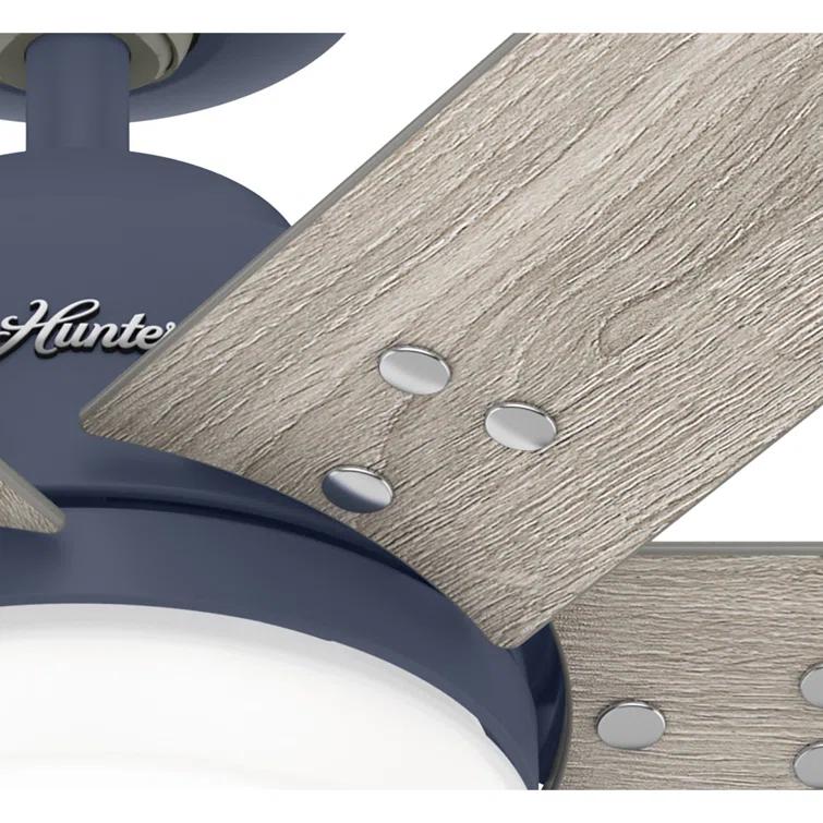 Hunter Fan 44" Pacer 6 - Blade Ceiling Fan with Lights and Remote