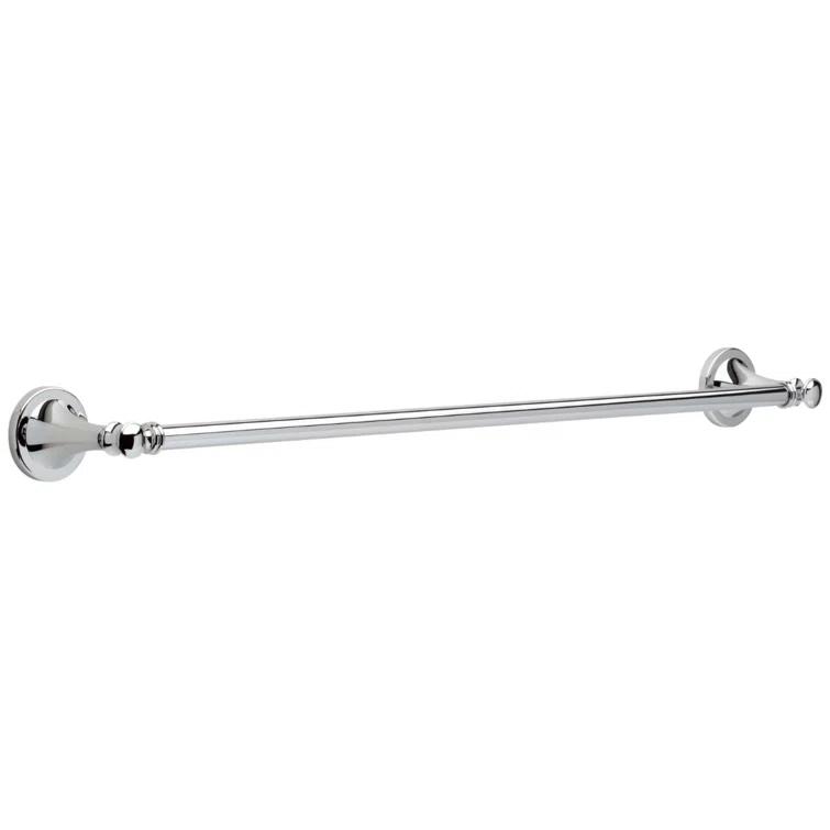 Delta Silverton Wall Mount Towel Bar Bath Hardware Accessory in Polished Chrome 132886