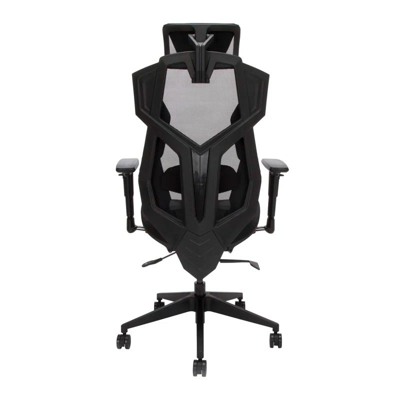 Respawn RESPAWN FLEXX Mesh Gaming Chair With Lumbar Support, Ergonomic Gaming Chair with Recline/Tilt Tension Controls, Adjustable Arms, 300lb Max Weight With Wheels for Computer/Desk/Office