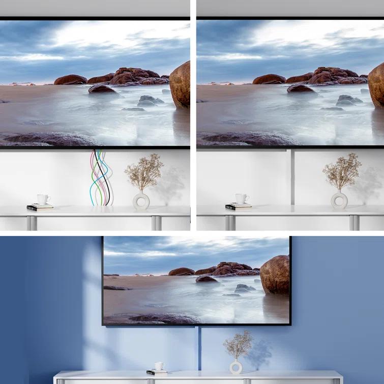 Mount-it Mount-it On-wall Tv Cable Concealer Kit, White