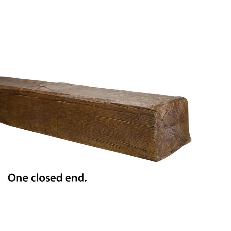5-7/8 in x 7-7/8 in x 153 in Modern Faux Wood Beam