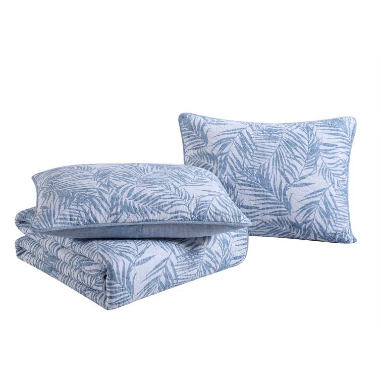 Tommy Bahama Home Tommy Bahama Palmday Cotton Reversible Quilt Set