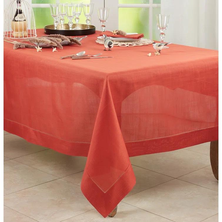 Ebern Designs Umana Solid Color Square Tablecloth