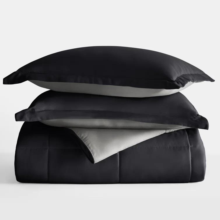 Becky Cameron Reversible Down-Alternative Comforter Bedding Set