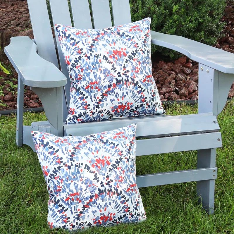 SunnyDaze Decor Indoor/Outdoor Pillow Cover (Set of 2)