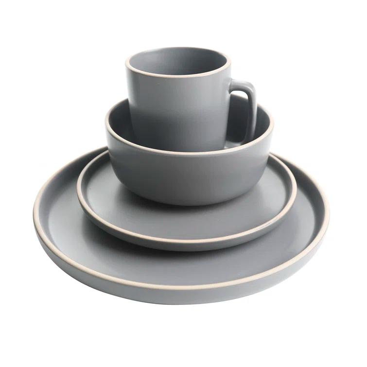 Zuma 16 Piece Dinnerware Set, Service for 4