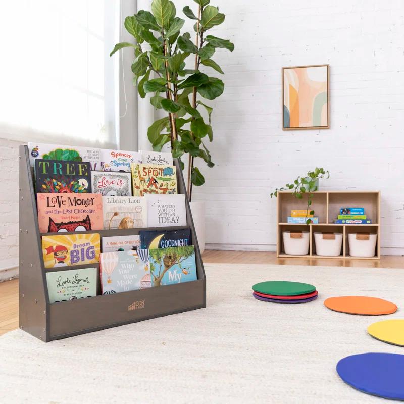 ECR4Kids Streamline Single-Sided Book Display with Storage