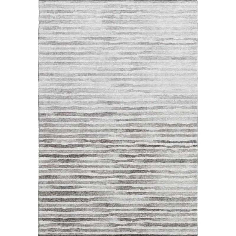 Premium Machine Washable Cerrito AMF187 Gray Rug