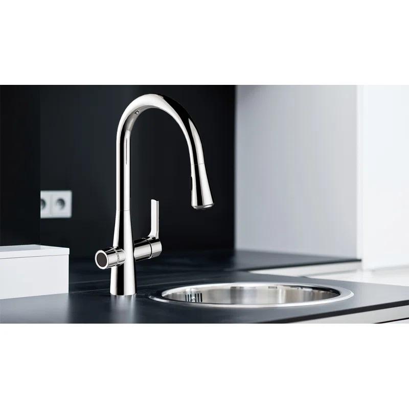 AquaNuTech Pull Down Touch Kitchen Faucet