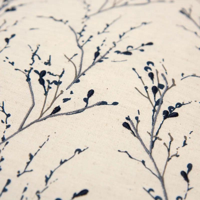 Rizzy Home Embroidered Cotton Throw Pillow