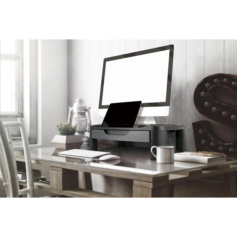 Aidata U.S.A Plastic Stackable Monitor Stand