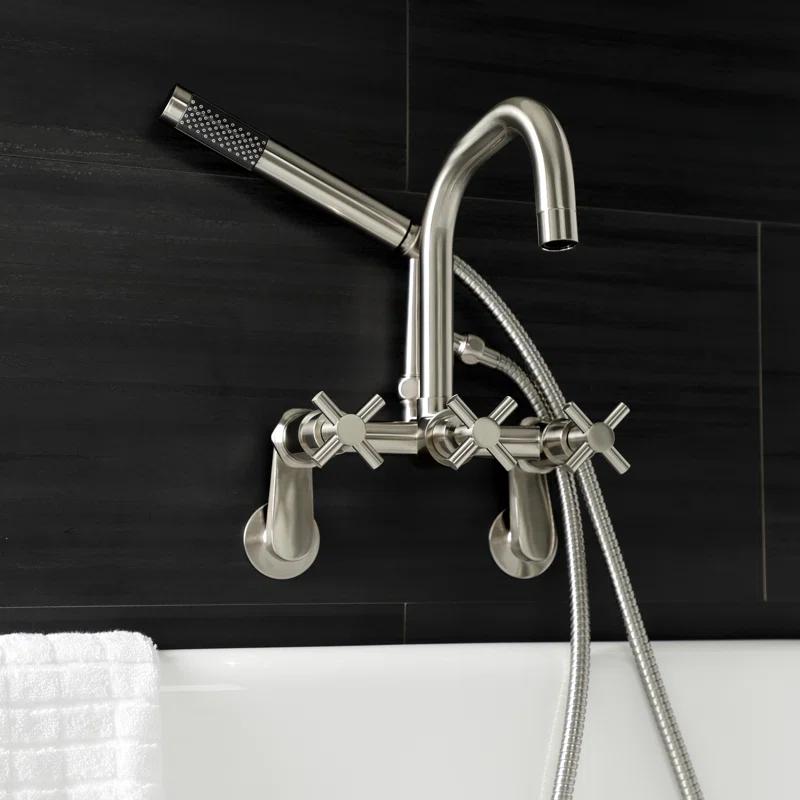 Kingston Brass AE8458DX Kingston Brass Concord Wall Mount Clawfoot Tub Faucet