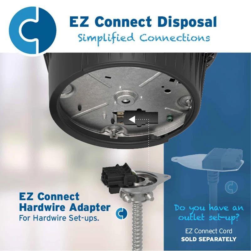 Evolution 0.75HP, 3/4 HP Garbage Disposal, Advanced Series Continuous Feed Food Waste Disposer