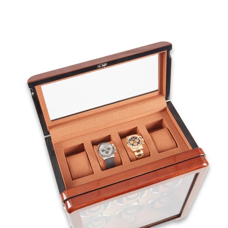 Bey-Berk Monty Wood Watch Box +