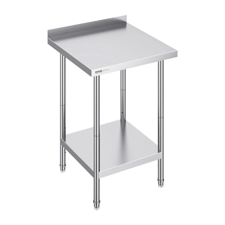 Wrought Studio™ Wrought Studio™ Stainless Steel 24'' L x 24'' W x 36'' H Work Table