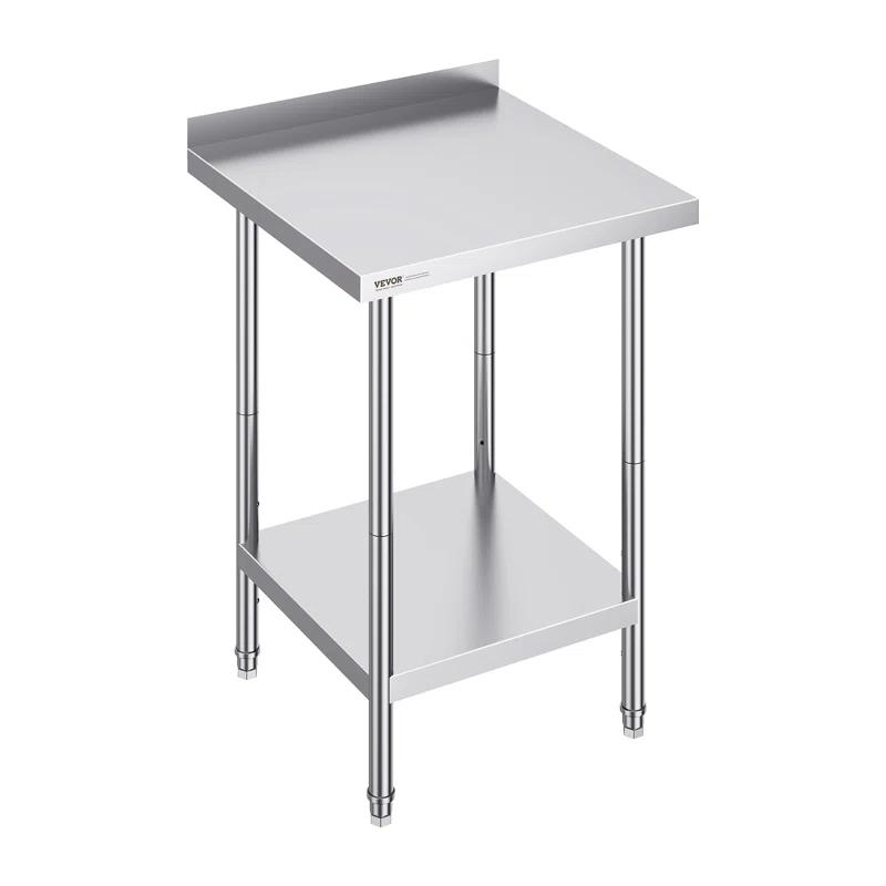 Wrought Studio™ Wrought Studio™ Stainless Steel 24'' L x 24'' W x 36'' H Work Table