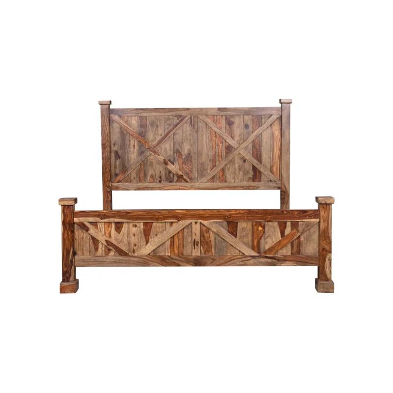 Porter Designs Solid Wood Platform Bed