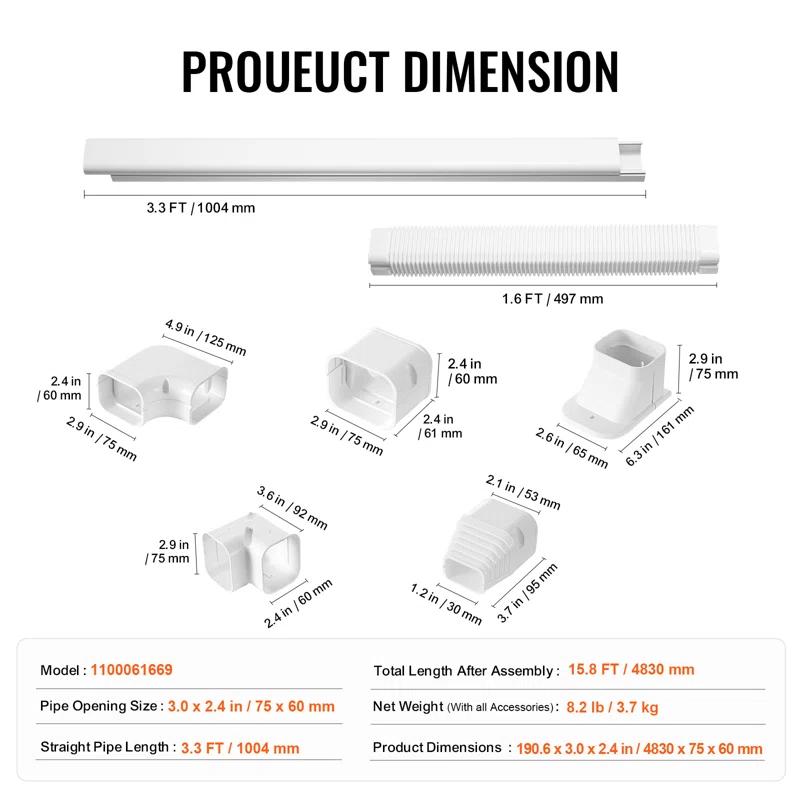 VEVOR Cable Organizer (Set of 4)