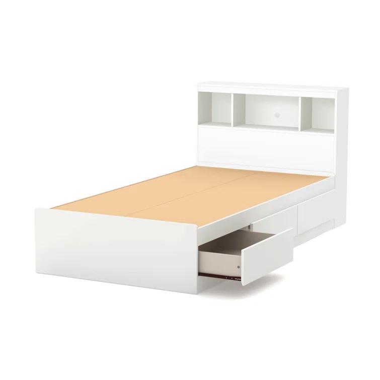South Shore Reevo 3 Drawer Mate's & Captain's Bed with Bookcase by Southshore