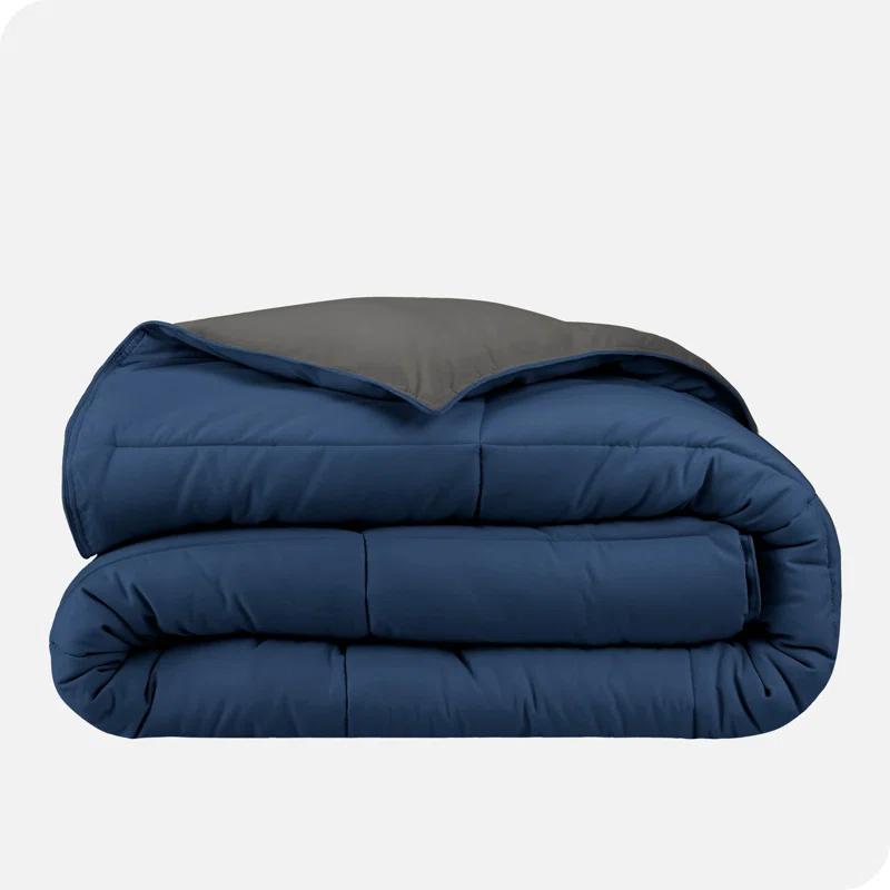 Bare Home Premium Ultra Soft Modern & Contemporary Box Stitch Comforter