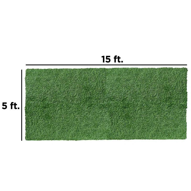 ALEKO Artificial Grass Turf Rug and Roll