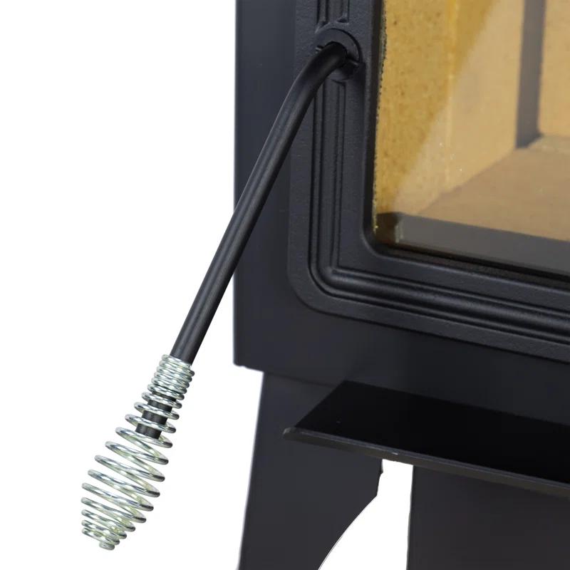 Pleasant Hearth 1,800 Sq. Ft. Medium Freestanding Wood Burning Stove with Legs