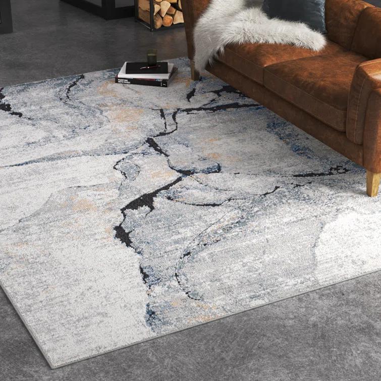 Steelside™ Steve Abstract Indoor Rug