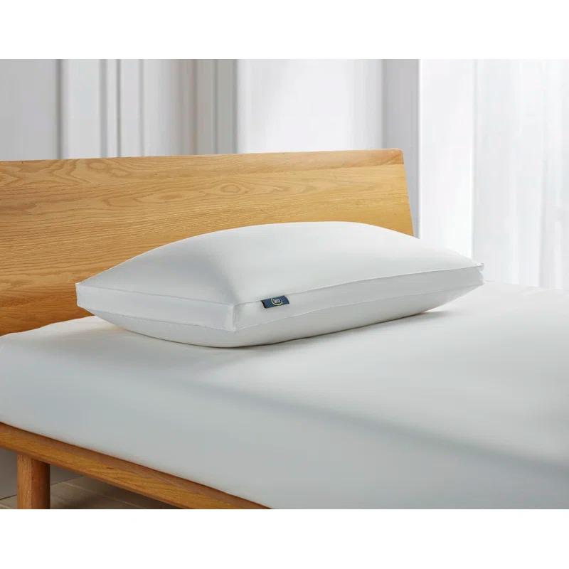 Serta Serta 300 Thread Medium Down Bed Pillow