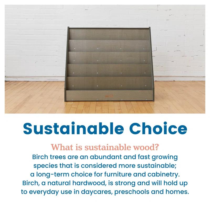 ECR4Kids ECR4Kids Single-Sided Book Display, Classroom Bookshelf