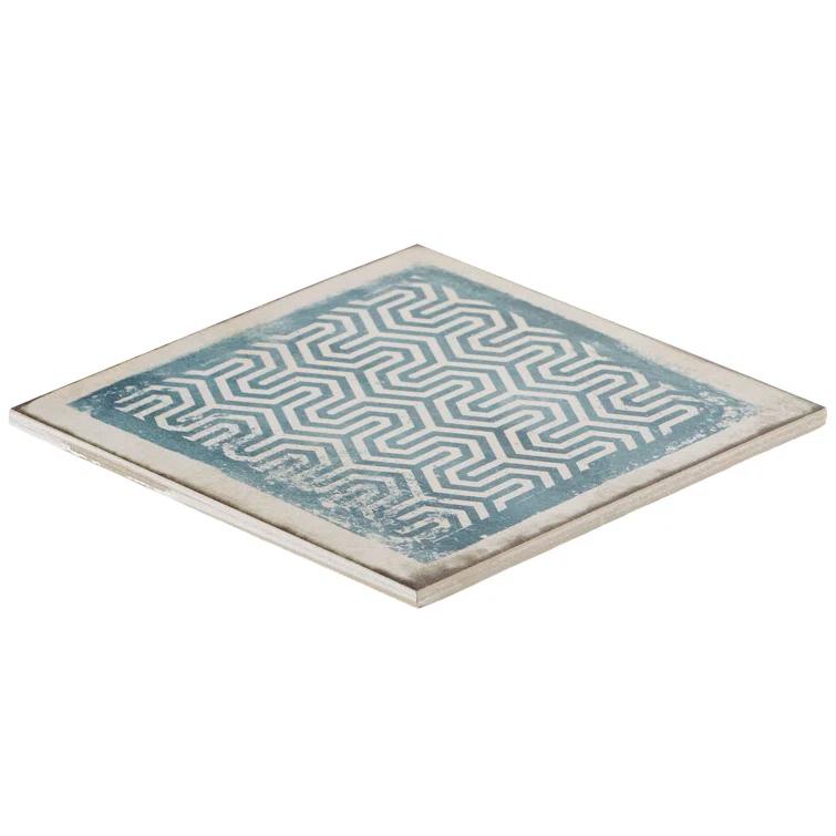 Bond Tile 8" x 8" Encaustic Patterned Look Wall & Floor Tile