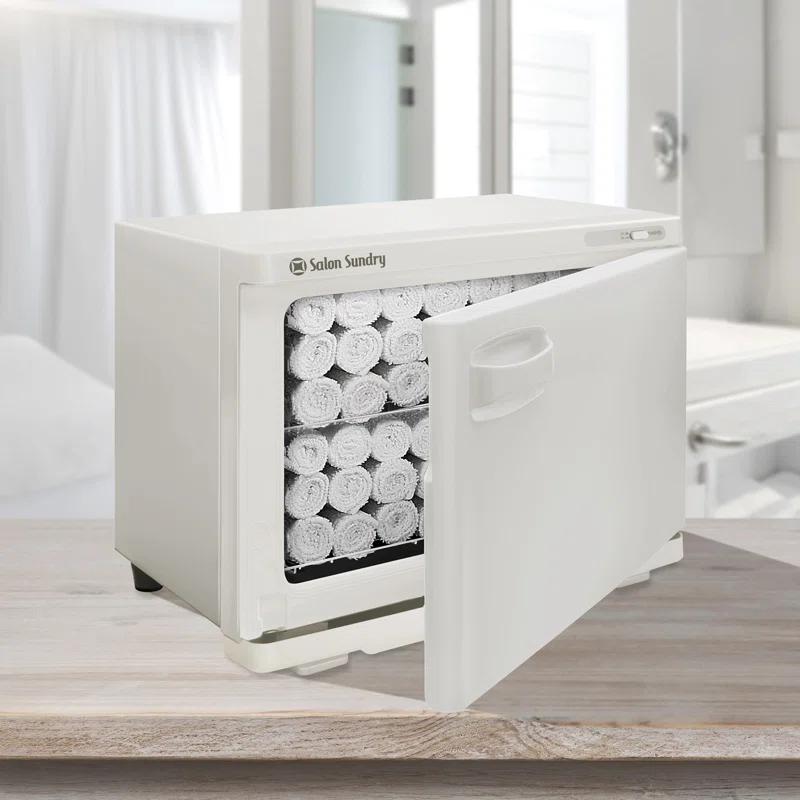 Salon Sundry SPA-CABI-507-WHT 2 in 1 Freestanding Electric Towel  Warmer