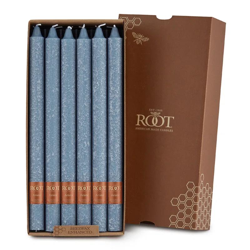 Root Candles Timberline Arista Dinner Unscented Taper Candle (Set of 12)