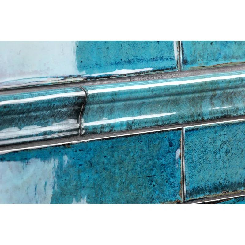 Bond Tile Chateau 12" x 2" Ceramic Quarter Round Tile Trim & Reviews | Wayfair