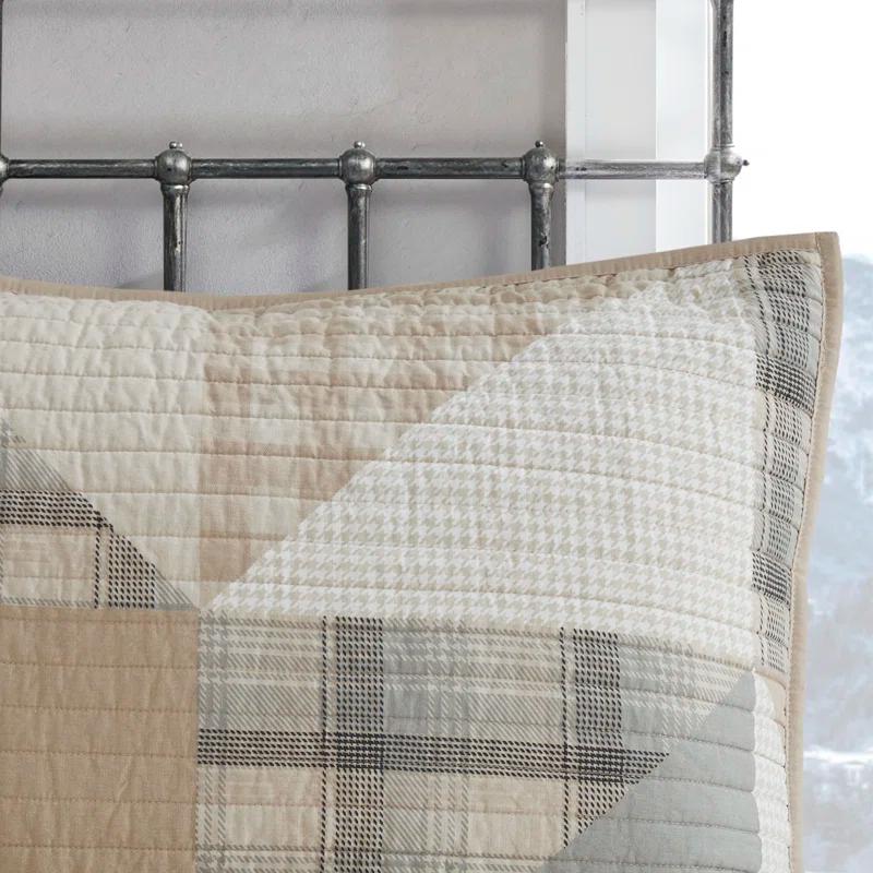 Woolrich Olsen 3 Piece Oversized Cotton Quilt Set