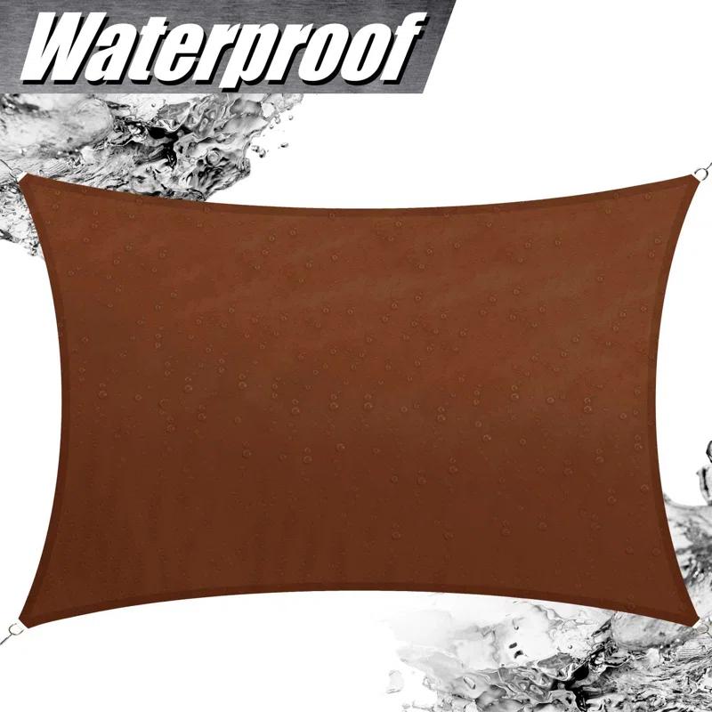 ColourTree Waterproof 7' x 12' Rectangle Shade Sail