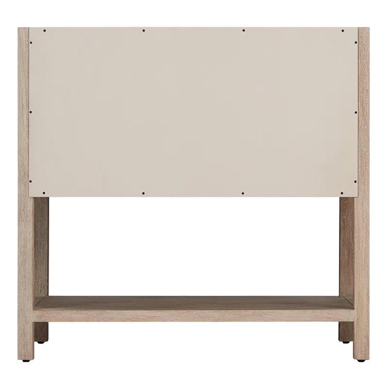 36" Robertson Single Bathroom Vanity Set with Oval Undermount Sink