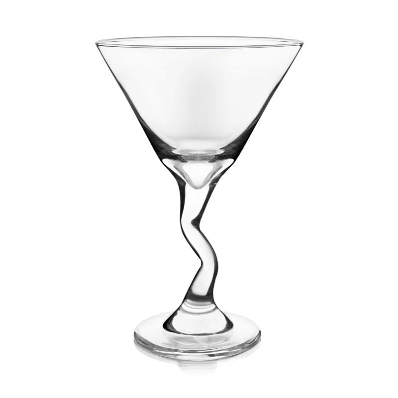 Libbey Libbey Z-Stem 9.25 oz. Martini Glasses (Set of 4)