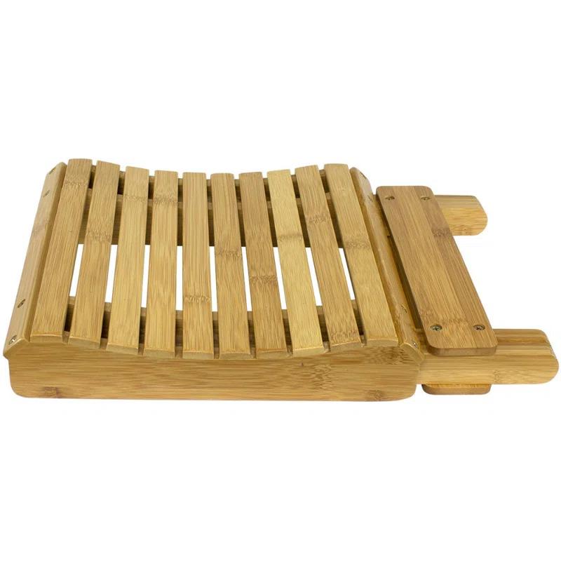 Sorbus Sorbus Bamboo Folding Step Stool Bench