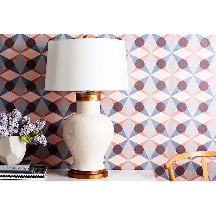 Bradburn Home Cove Couture Ceramic Table Lamp