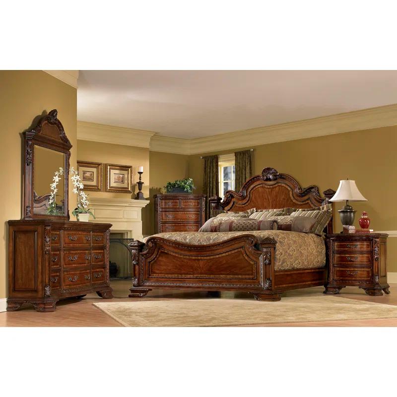A.R.T. Old World Solid Wood Standard Bed