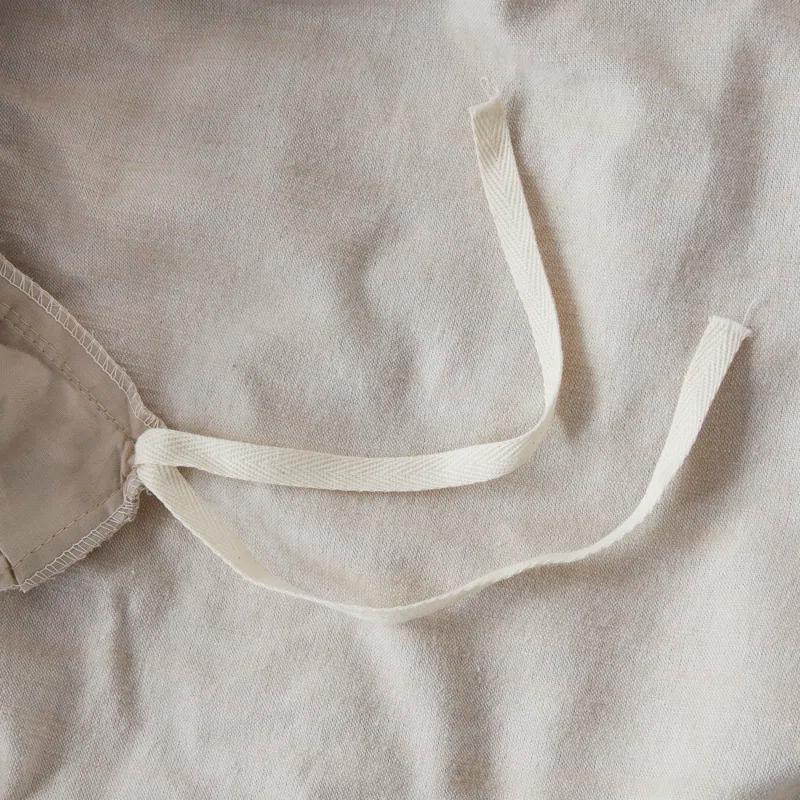 Madison Park Dover Natural Organic Cotton Oversized Duvet Cover Set Full/Queen (Set of 3)