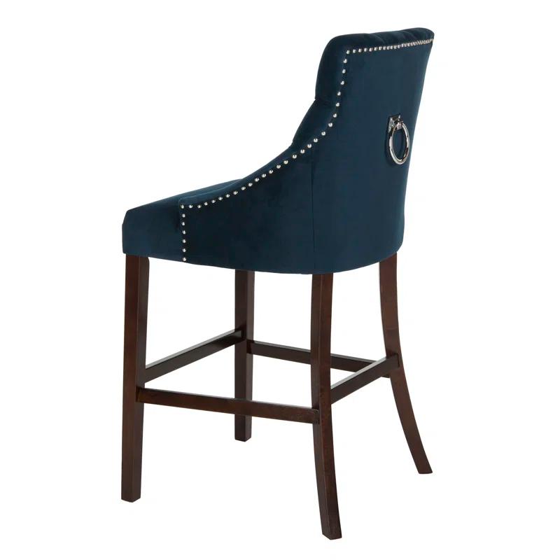 Safavieh Eleni Tufted Wing Back Bar Stool (Set of 2)