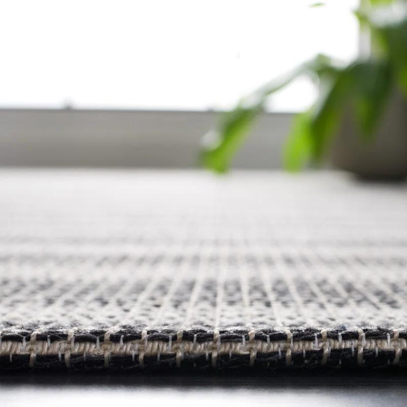 Gracie Oaks Leiner Performance Striped Rug