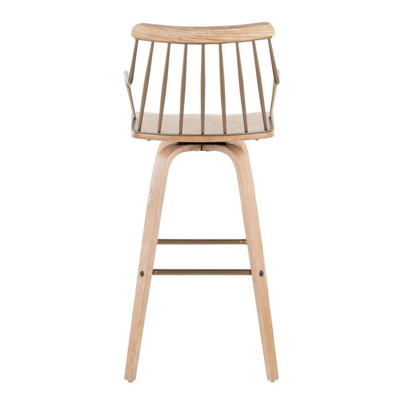 George Oliver Amella 30" Fixed-Height Bar Stool