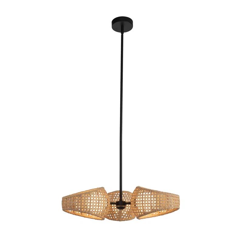 Kuzco Lighting Lanai 3 - Light Dimmable LED Shaded / Spider Chandelier