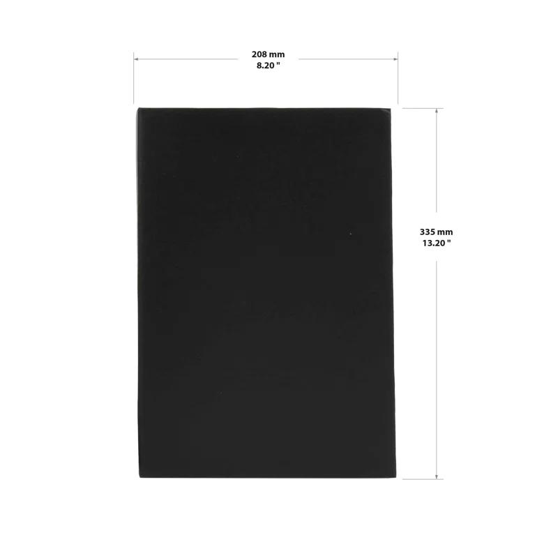 Ebern Designs New View Gifts Classic Black Photo Album, Holds 3 Photos Per Page, 4"X6" Photos