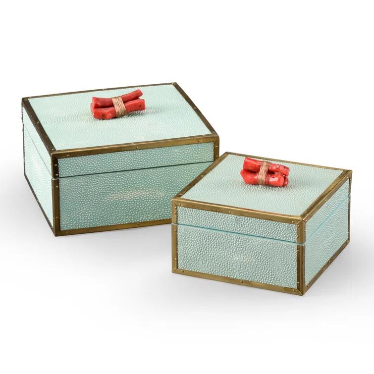 Wildwood Wildwood Coastal Decorative Bin