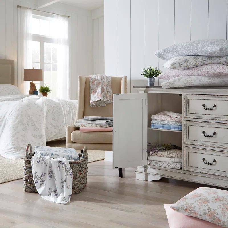 Laura Ashley Laura Ashley Cotton Flannel Cozy Sheet Sets